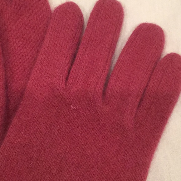 Pink wool gloves. Final price. - Picture 2 of 3